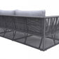 Renava Whimsy - Modern Outdoor Light Grey & Dark Grey Sofa Set