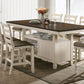 Tasnim Dining Collection - Antique White Finish