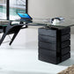 Modrest Suffolk - Contemporary Black Ash Desk