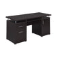 Tracy 2 Drawer Computer Desk - Cappuccino