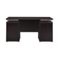 Tracy 2 Drawer Computer Desk - Cappuccino