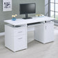 Tracy 2-Drawer Computer Desk - 2 Colors