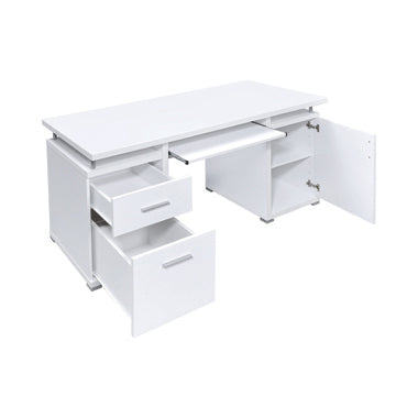 Tracy 2-Drawer Computer Desk - 2 Colors