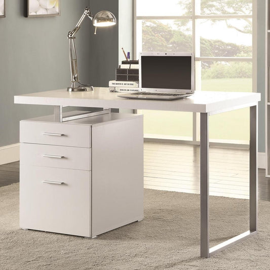 Brennan 3 Drawer Writing Desk - 3 Finishes