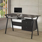 Weaving 800436 Black Computer Desk