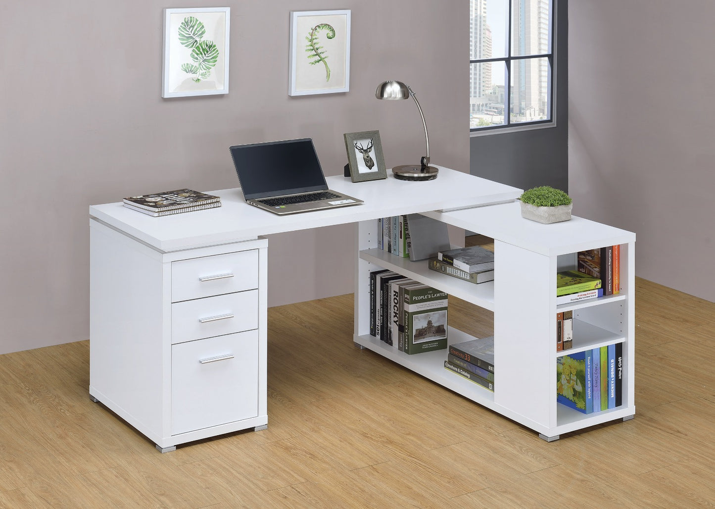 Yvette Desk 800516 - White