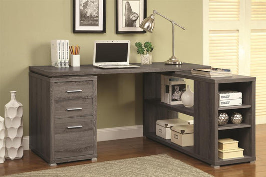 Yvette Desk 800518 - Weathered Grey
