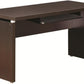 Skylar Home Office Desk Collection - Cappuccino Finish