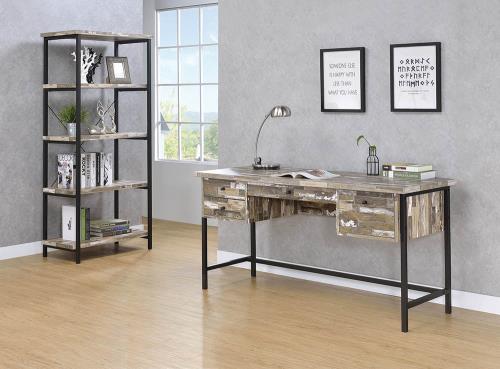 Kemper Writing Desk - Salvaged Cabin Finish