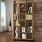 Delwin Rustic Nutmeg Bookcase 801236