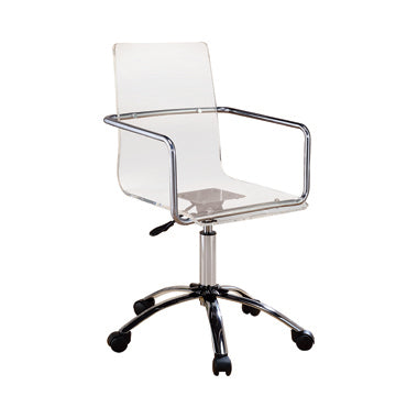Amaturo Clear Acrylic Office Chair