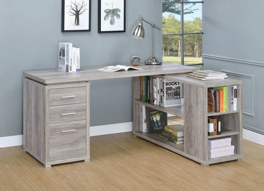 Yvette Desk 801516 - Grey Driftwood