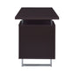 Lawtey Office Desk w/Storage - Cappuccino Finish