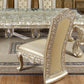 Homey Design HD8022 Dining Collection Belle Silver