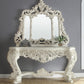 HD-8030 White Console Table