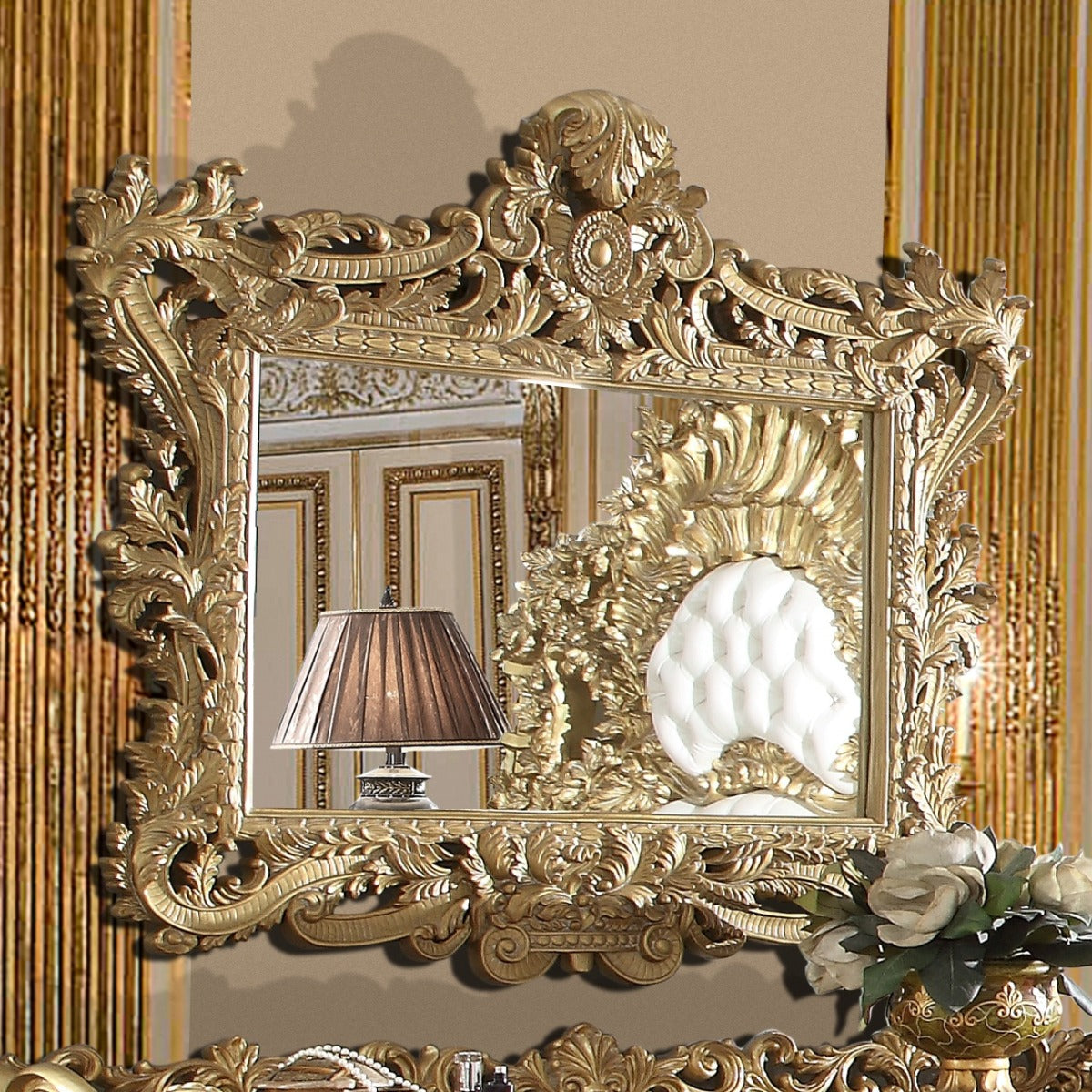 Homey Design HD-8086 Dresser Mirror