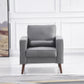 3 Pc Linen Sofa Collection - 4 Colors