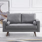 3 Pc Linen Sofa Collection - 4 Colors