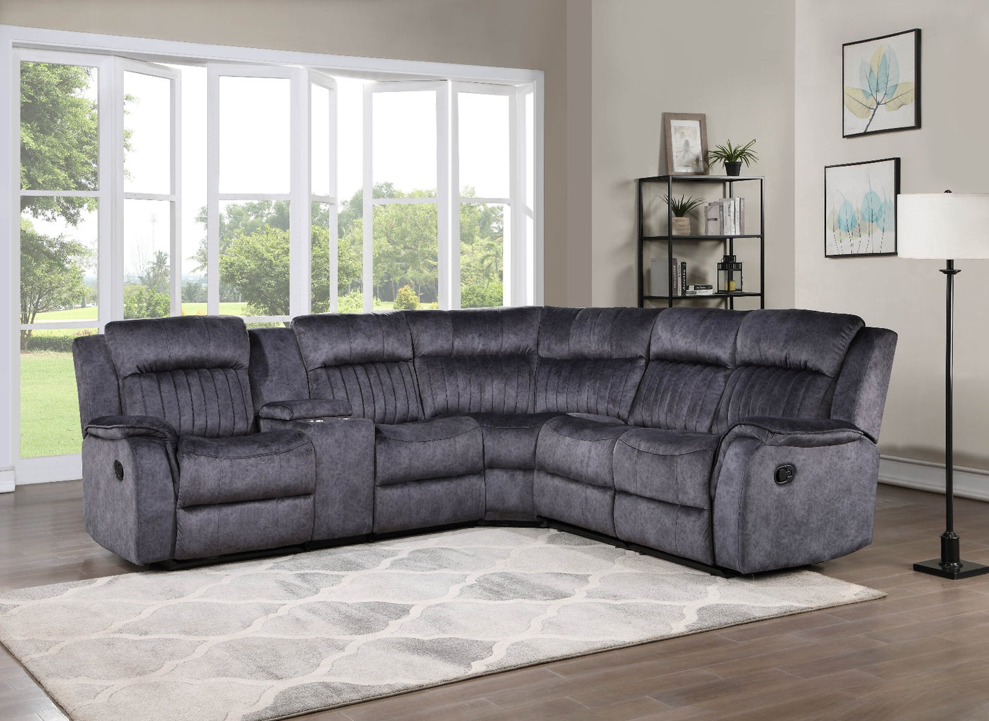Dallas Reversible Motion Sectional Sofa