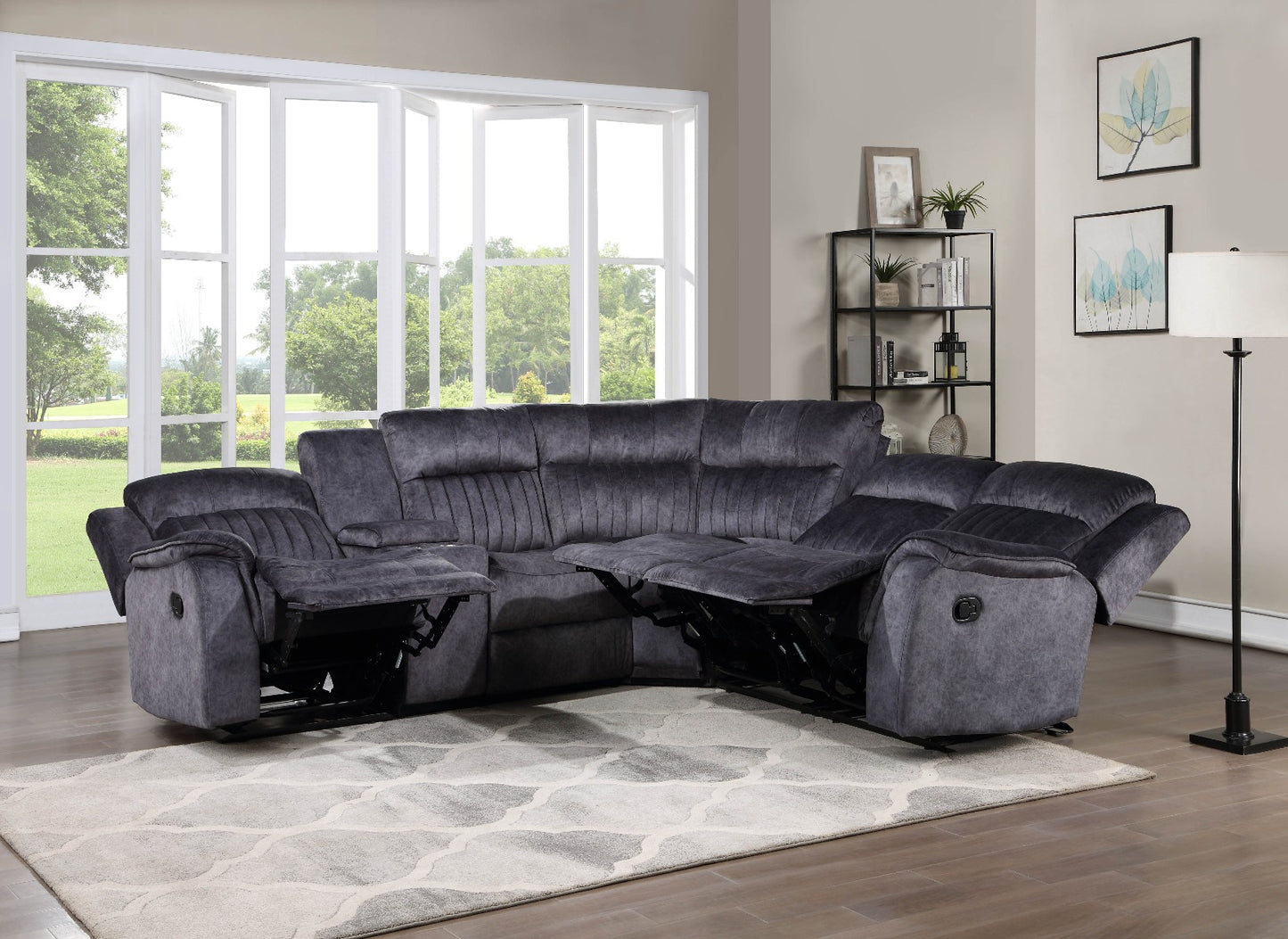 Dallas Reversible Motion Sectional Sofa