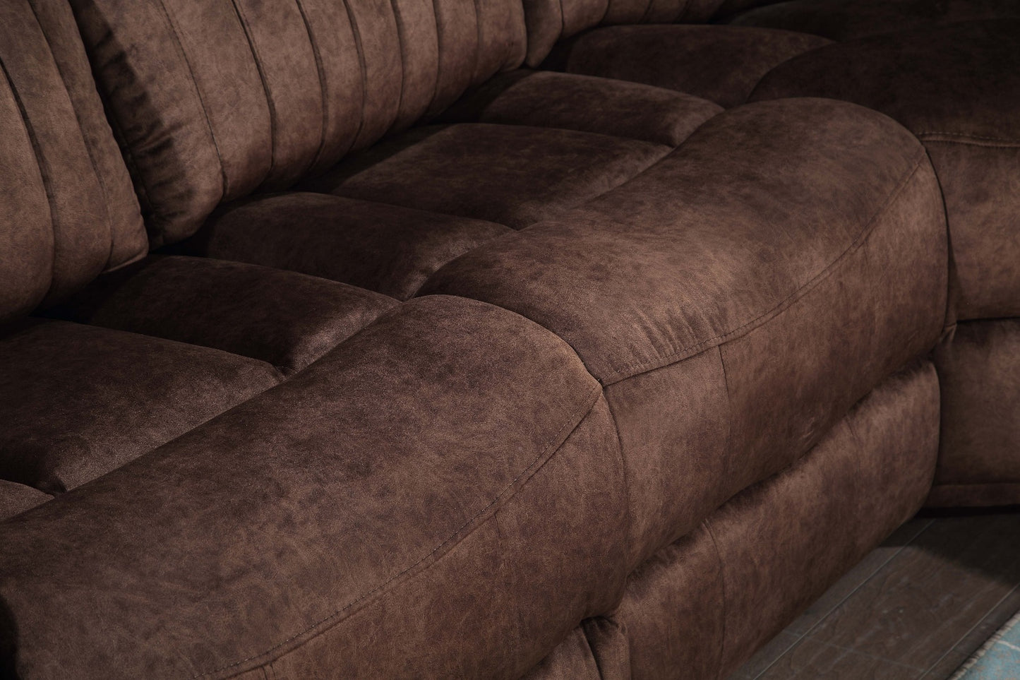 Dallas 8172 Reversible Sectional - Brown