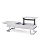 Mesa de centro blanca Calnan 81850 - Tapa elevable