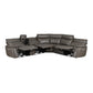 Marconi 6 Pc Sectional - Dark Brown