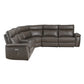 Marconi 6 Pc Sectional - Dark Brown