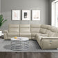 Maroni 8259 Modular Power Sectional - Taupe or Dark Brown