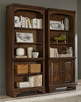 Hartshill Bookcase w/Cabinet