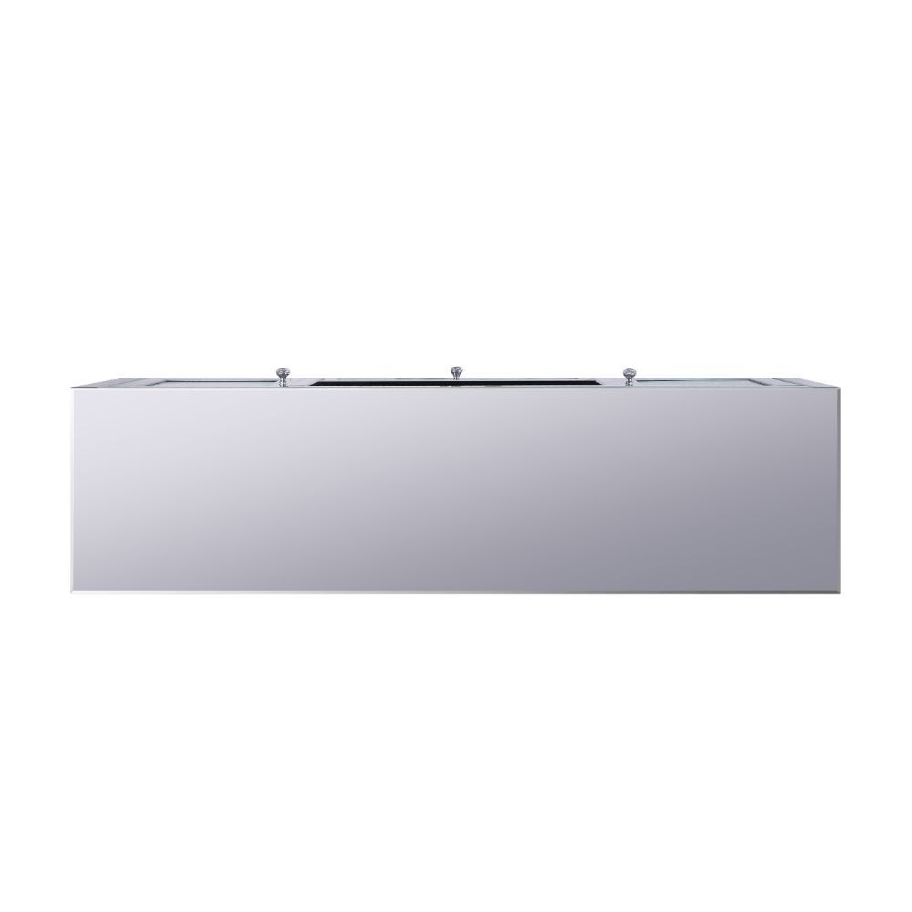 Noralie Glam TV Stand - Faux Diamond Inlay