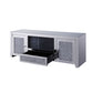 Noralie Glam TV Stand - Faux Diamond Inlay
