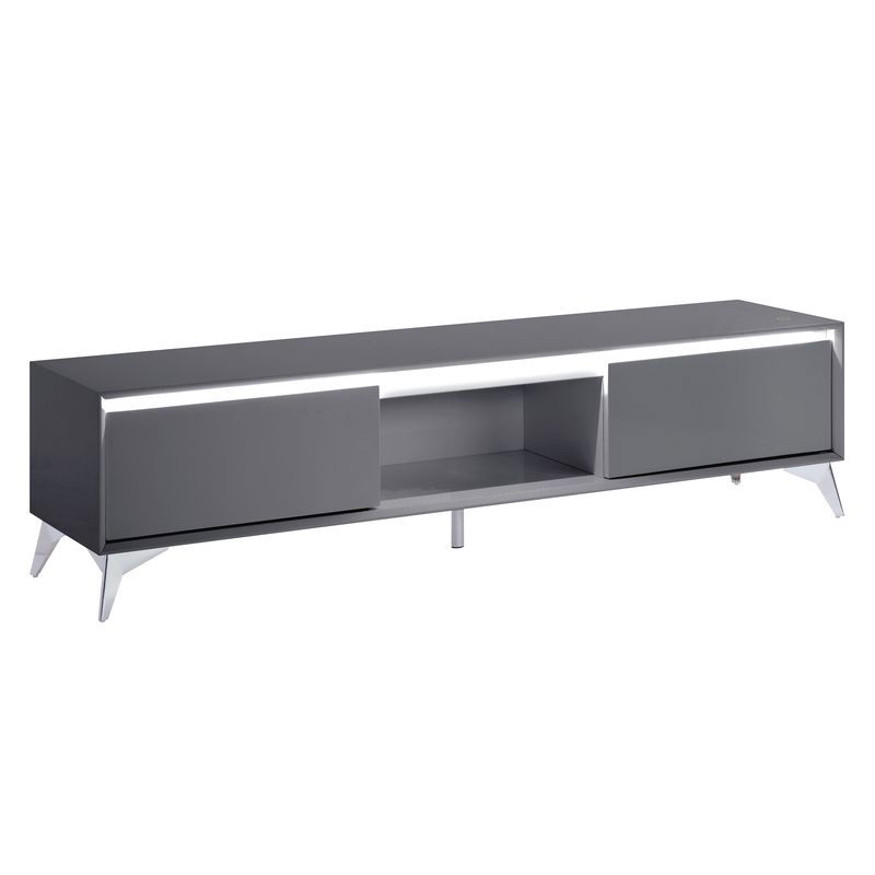 Raceloma 91996 TV Stand - Gray Finish