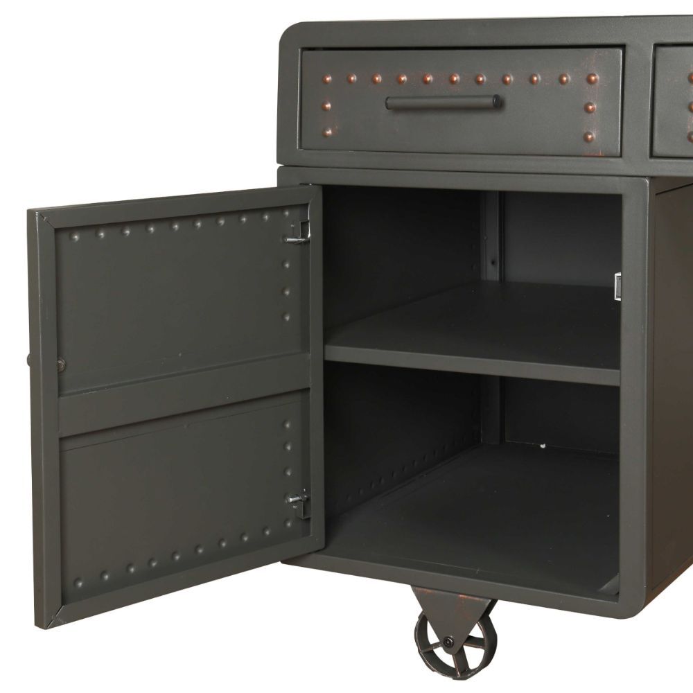 Actaki 92430 Executive Desk - Industrial Classic Design