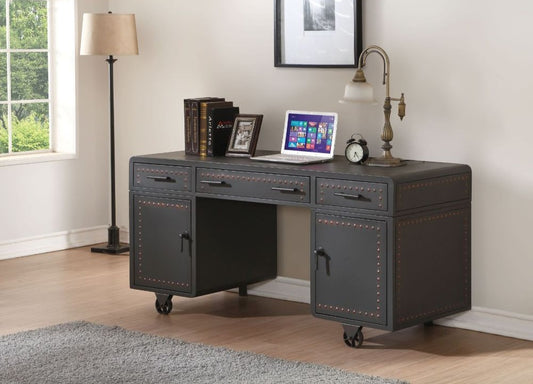 Actaki 92430 Executive Desk - Industrial Classic Design