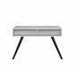 Magna Desk 92530 - Faux Concrete & Black Finish