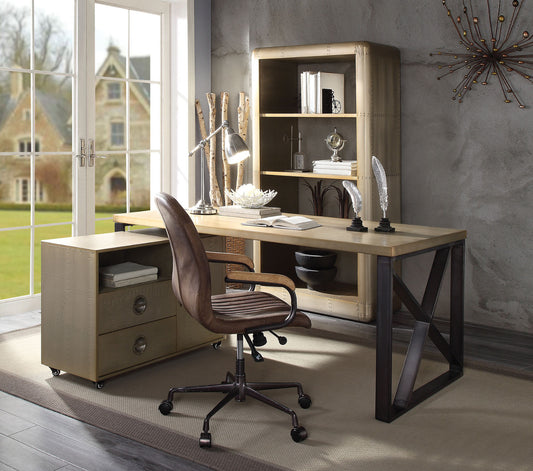 Jennavieve 92550 Office Collection - Gold Aluminum