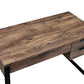 Aflo Writing Desk - Weathered Oak Finish