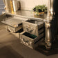 Versailles 92824 Platinum Credenza & Hutch