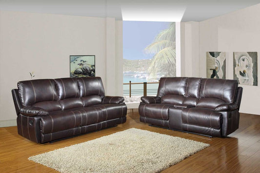 Global United 9345 Daytona Motion Sofa Collection - Brown or Beige