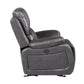 Global United 9422 Novara Sofa & Loveseat - Gray Leather