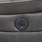 Global United 9422 Novara Sofa & Loveseat - Gray Leather