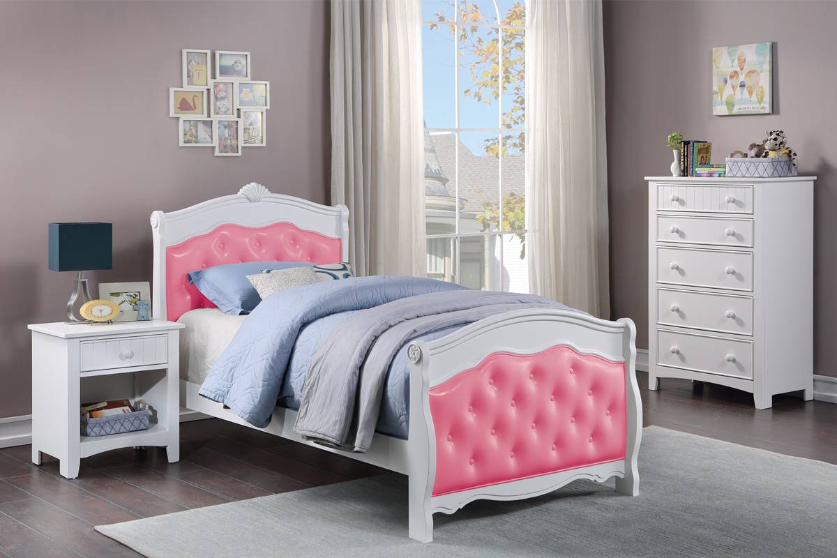 Bantam F9581T Twin or Full Youth Bed - 3 Colors