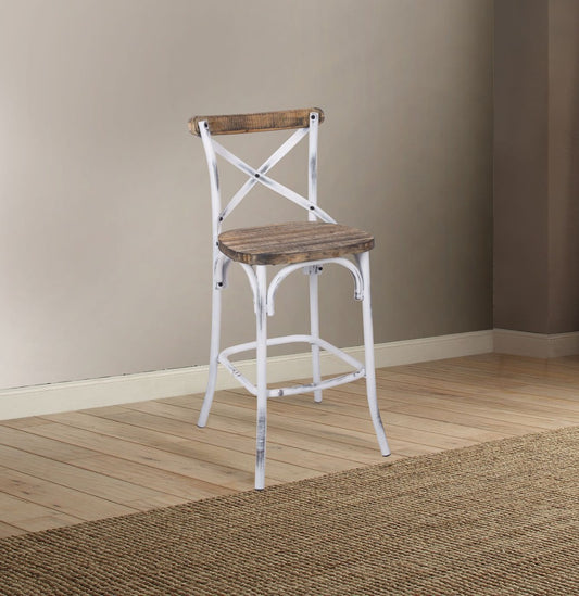 Zaire Pub Height Bar Stool - 6 Finishes