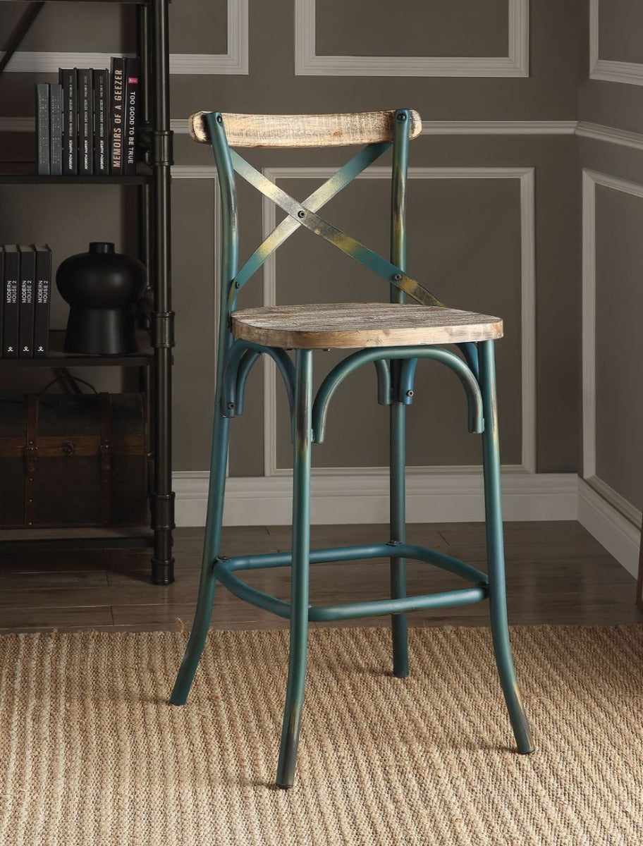 Zaire Pub Height Bar Stool - 6 Finishes