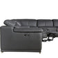 Global United 9762 Genoa 4-Power Reclining 8 Pc Sectional - 4 Colors
