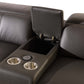 Global United 9762 Genoa 4-Power Reclining 8 Pc Sectional - 4 Colors