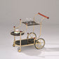 Lacy Serving Cart 98006 - Gold Plated
