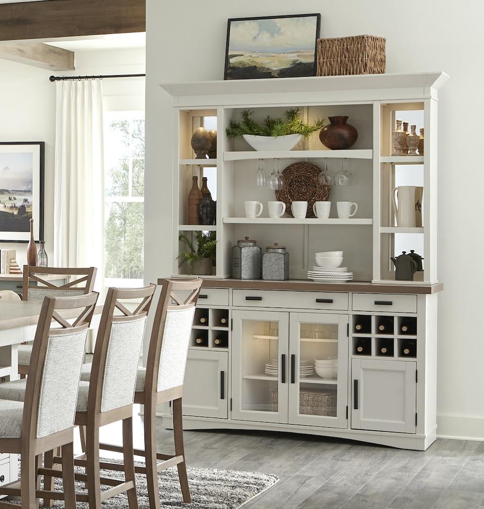 Americana Modern Display Hutch