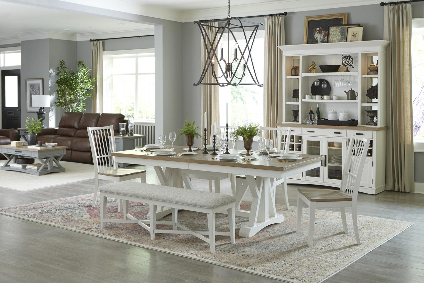 Americana Modern 6 Pc Dining Set